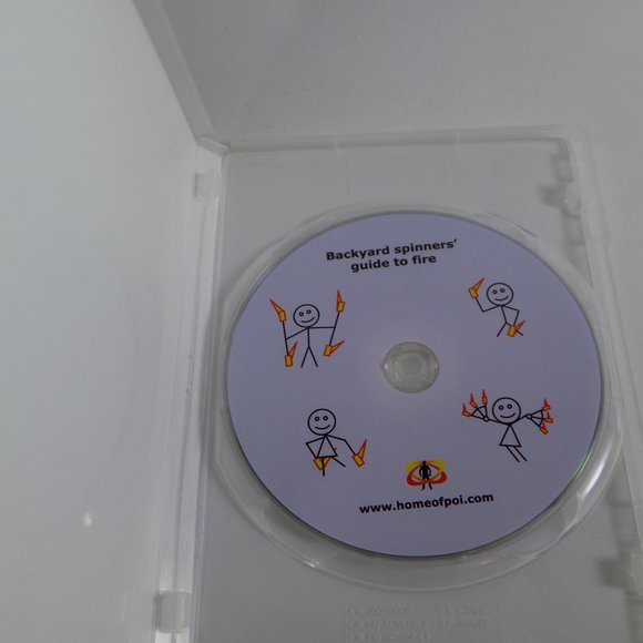 Fire Spinning Fan Instructional DVD Video Tutorial Lot of 2 Festival Backyard - Picture 3 of 9